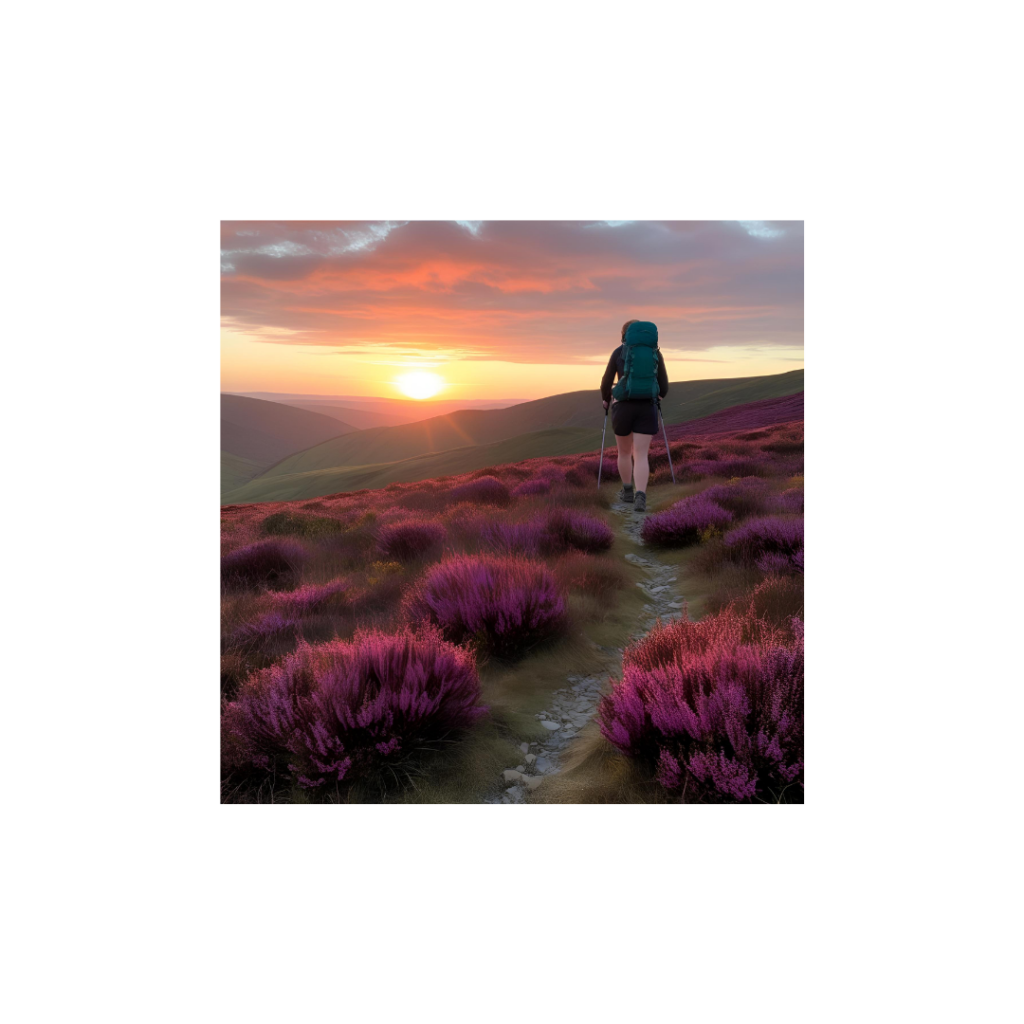 GEFÜHRTE WANDERUNG ZUR HEIDEBLÜTE „SONNENAUFGANG IN DER HEIDE“